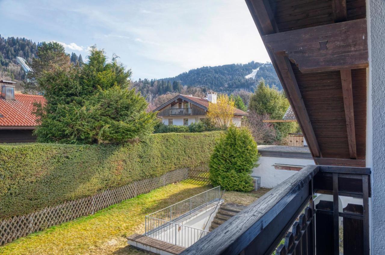 Ruhige Ferienwohnung Partenkirchen 2 Garmisch-Partenkirchen Eksteriør billede